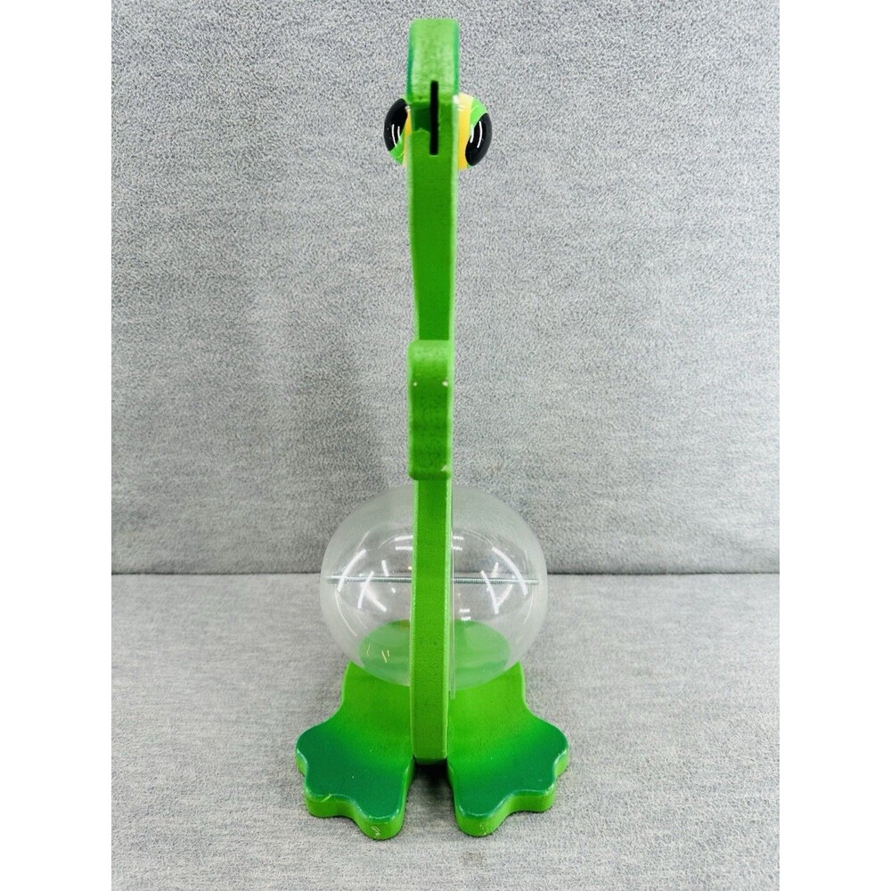 BIG BELLY BANK - 17" Tall Green Dinosaur Coin Bank - Picture 5 of 10